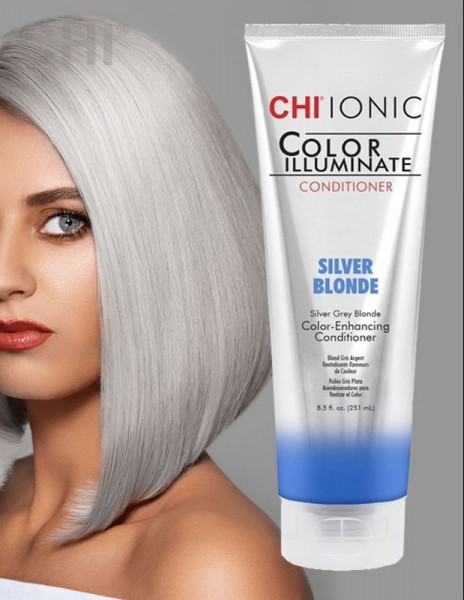 CHI Ionic Color Illuminate Conditioner Silver Blon..